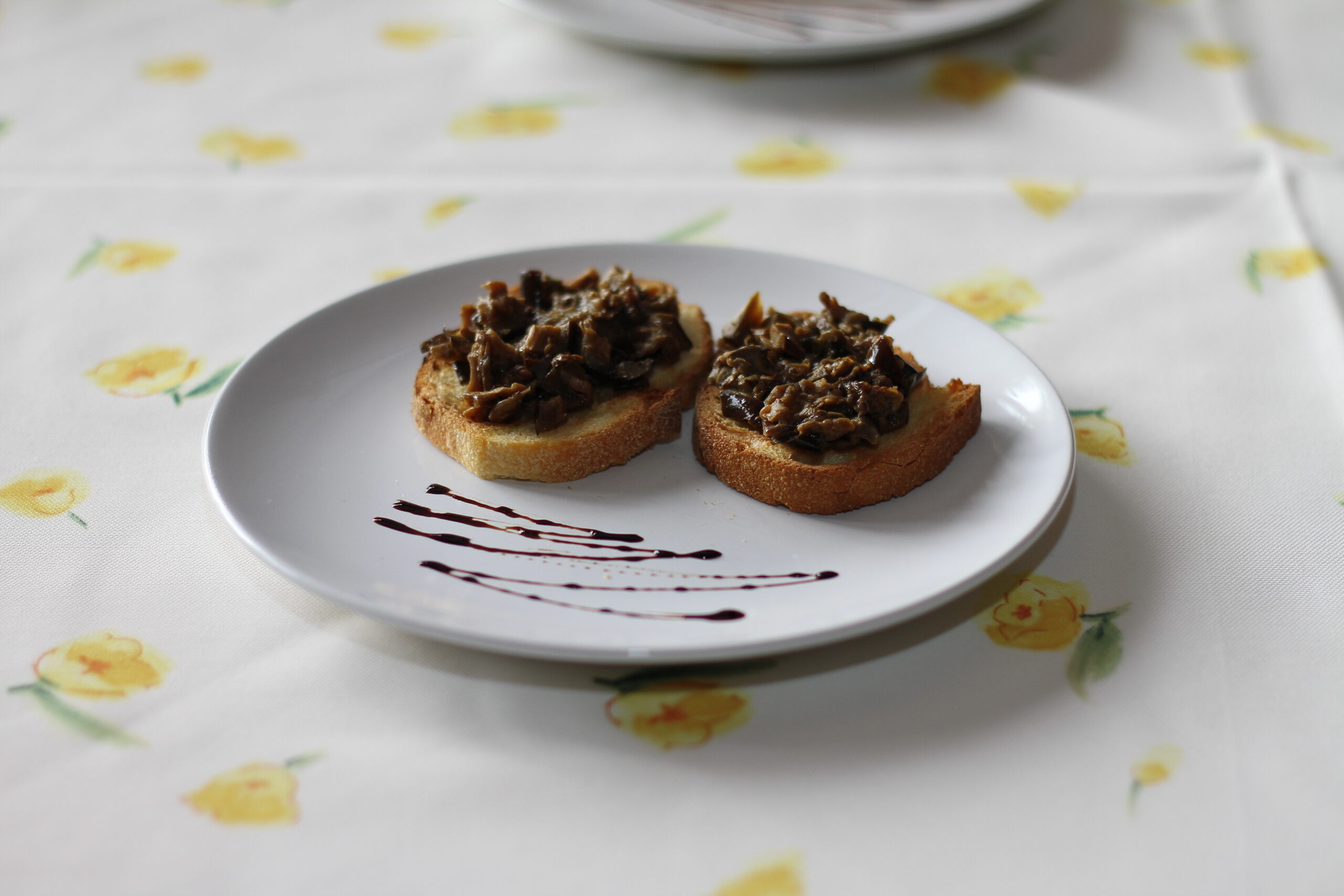 Bruschetta de berinjela